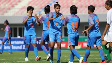 India vs Iran, AFC Women’s Asian Cup 2022 Football Match Gets Underway at DY Patil Stadium